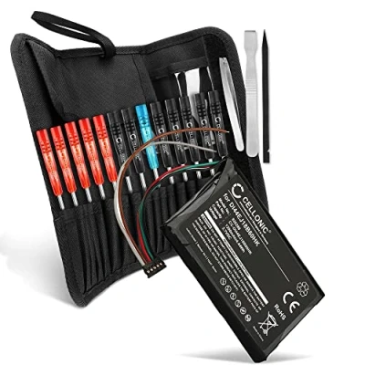 Immagine di CELLONIC Batteria 361 00035 15 Compatibile con Garmin Edge 1000 (010 01161 00) / Explore 1200mAh + Set di Strumenti 23pz Ricambio per navigatore