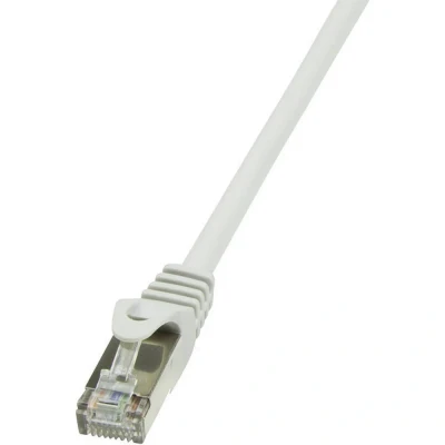 Immagine di LogiLink CP1022D RJ45 cavo di rete, patch CAT 5e SF/UTP 0.50 m Grigio 1 pz.