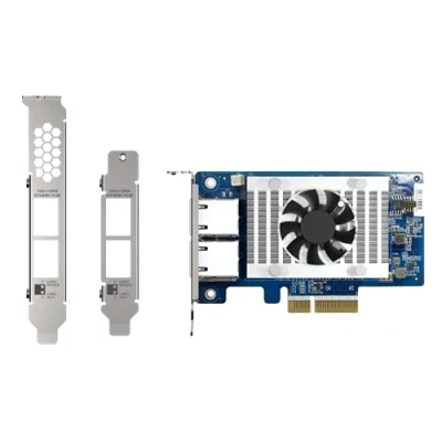 Immagine di QNAP QXG 10G2T X710 scheda di espansione rete PCIe Gen 3 10GbE