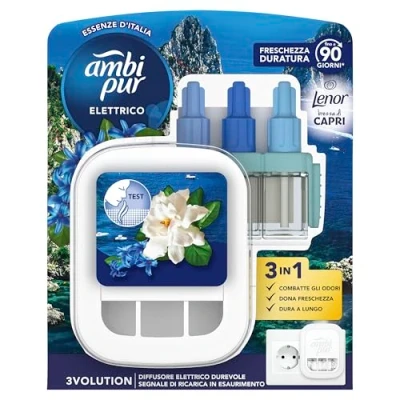 Immagine di Starter Kit Diffusore Elettrico 3Volution Capri Ambi Pur