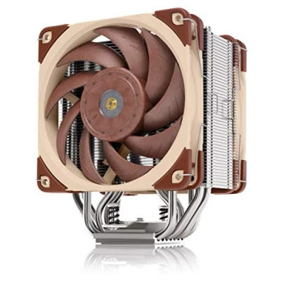 Immagine di Noctua NH U12A, Dissipatore per CPU di Qualità Premium con Ventole NF A12x25 PWM alte Prestazioni (120 mm, Marrone)