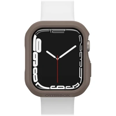 Immagine di OtterBox All Day Bumper per Apple Watch Series 9/8/7 45mm, antichock e cadute, sottile protettivo schermo bordi dell&#039; Watch, Beige chiaro