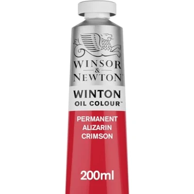Immagine di Winsor &amp; Newton Winton 1437468 Colore a olio permanente, 200 ml, colore: cremisi Alizarin