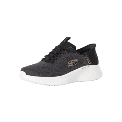 Immagine di Skechers Skech Lite PRO, Sneaker Uomo, Nero Mesh Grigio Trim, 45.5 EU