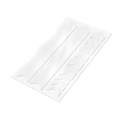 Immagine di AlphaShield K099 Pellicola protettiva per telaio e forcella posteriore della bicicletta, in carbonio, mountain bike, BMX, protezione la vernice, Trasparente lucido.
