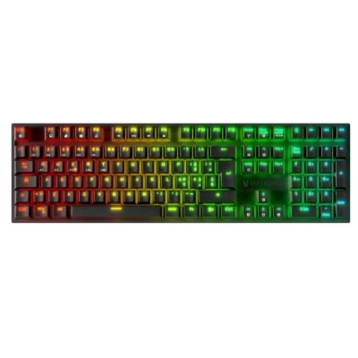 Immagine di Oversteel KOVAR Tastiera da gioco wireless, retroilluminata RGB, interruttore meccanico Outemu Red, Anti Ghosting, layout Italiano PC/MAC/Android