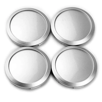 Immagine di Rhinotuning Set di 4 coprimozzo ruota da 64 mm per C 053 OD ID 60 (argento)