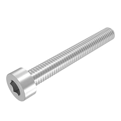 Immagine di SECCARO Vite cilindrica M8 x 60 mm, in acciaio inox V2A VA A2, DIN 912/ISO 4762, filettatura totale, 20 pezzi