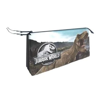 Immagine di JURASSIC WORLD Pt 503 jw, Custodie portapenne e portaflauti Unisex Bambini Ragazzi, colorato, Talla única