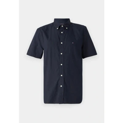 Immagine di Tommy Hilfiger FLEX Solid Camicia, Uomo, Taglia: XS, Desert sky