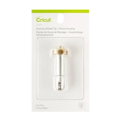 Immagine di Cricut Single Scoring Wheel Tip with Housing, Carta, Multicolour, one size