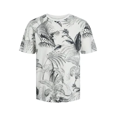 Immagine di Jack &amp; Jones GURU TEE Oneck Tshirt con stampa, Uomo, Taglia: Small, Cloud dancer