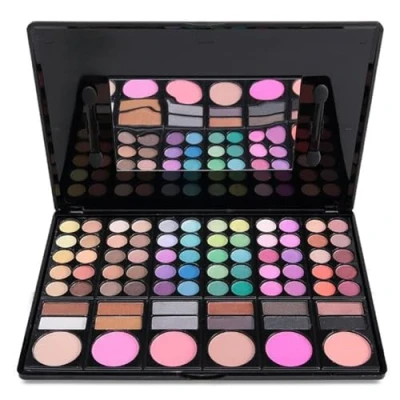 Immagine di Trousse Trucchi Donna, Ragazza, 78 Colore Palette di Ombretti per Trucco, Tutto in Uno Tavolozza Completo Valigetta con Ombretto, Gloss, Rossetti e Polveri Viso