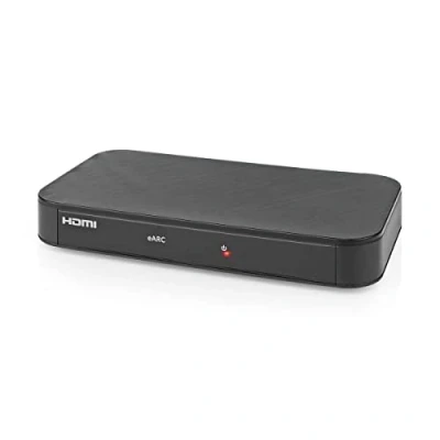 Immagine di Nedis Convertitore audio digitale 2 vie Connettori Ingresso: DC Power / 1 ingresso HDMI Uscita: x 3,5 mm TosLink eARC Automatico/pulsante Antracite