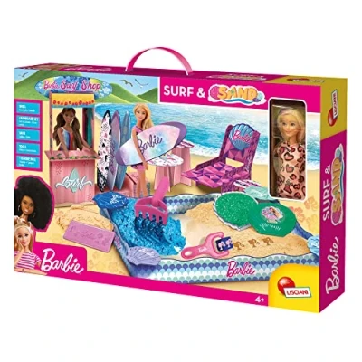Immagine di Liscianigiochi Barbie Surf &amp; Sand, Doll Included, Colore Blu, 91966