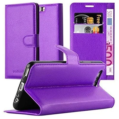 Immagine di Cadorabo Custodia Libro per Huawei P10 PLUS in VIOLETTA AMETISTA con Vani di Carte, Funzione Stand e Chiusura Magnetica Portafoglio Cover Case Wallet Book Etui Protezione