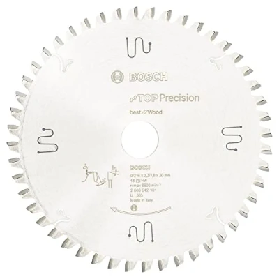 Immagine di Bosch Accessories Top Precision 2608642101 Lama circolare in metallo duro 216 x 30 2.3 mm Numero di denti: 48 1 pz.