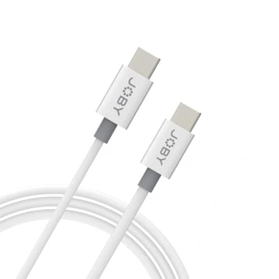 Immagine di JOBY Cavo di Ricarica e Sincronizzazione PD da USB C a C, Lunghezza 2 m, Bianco, Type Tipo Rapida
