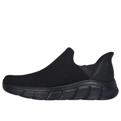 Immagine di Skechers Bobs B Flex Resilient Edge, Scarpe da Ginnastica Uomo, Tessuto Nero, 43 EU