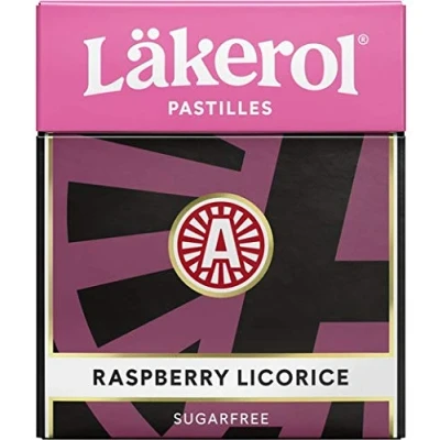 Immagine di Cloetta Lakerol Raspberry pastiglie 24 scatole of 25g