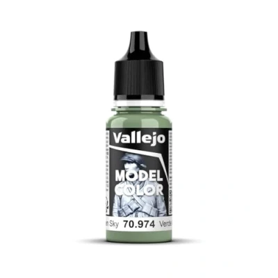 Immagine di Vallejo 70.974 Colore Acrilico Opaco , Verde (Green Sky), 17 ml, 1 Pezzo