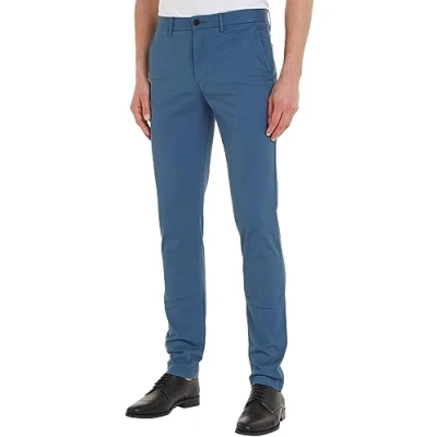 Immagine di Tommy Hilfiger Bleecker PIMA Chino blue, Uomo, Taglia: 40x34, Blue