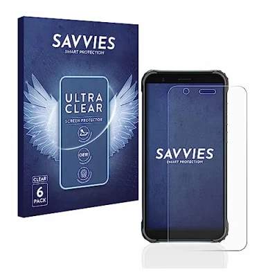 Immagine di savvies (6 Pezzi Pellicola Protettiva per Blackview BV4900 Pro Protezione Schermo Trasparente