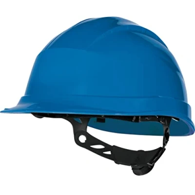 Immagine di Delta Plus Casco da cantiere polipropilene regolazione Rotor Blu