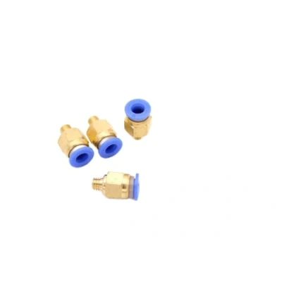 Immagine di Raccordo a innesto pneumatico M6 su 6 mm IQS, 4 pezzi connettore push in aria compressa (M6 mm)