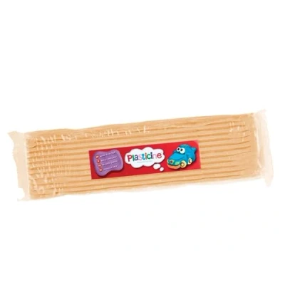 Immagine di Plastilina monocolore 400 g Crema pasticcera, composto da modellismo per animatori professionisti e modellisti, non si asciuga mai, sculture, modelli animazioni stop motion