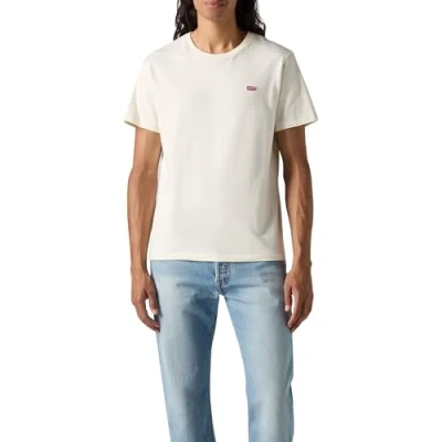 Immagine di Levi&#039;s Original TEE Tshirt basic, Uomo, Taglia: Small, Egret