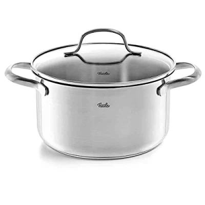 Immagine di Fissler 040 113 24 000/0 Pentola, 5.3 Litri, Acciaio Inossidabile, Argento