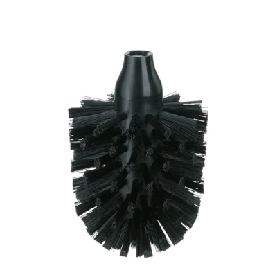 Immagine di Kela, 20162, La Brosse, testina di ricambio per scopino WC, in nylon, 12,5 cm, Ø 8 colore: nero