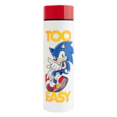 Immagine di Grupo Erik: Bottiglia termica Sonic 420 ml Borraccia a doppia parete in acciaio inox, chiusura ermetica e BPA free, bambini, Gadget