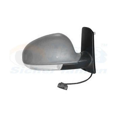 Immagine di Specchio retrovisore esterno Van Wezel 5879805 Sx con la prima mano completo, asferico, per regolazione elettrica specchio, termico