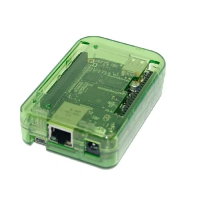 Immagine di sb components Custodia Trasparente (Verde) per BEAGLEBONE Nero