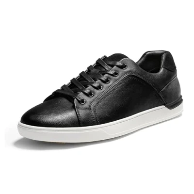 Immagine di Bruno Marc Scarpe Casual Stringate per Uomo da Ginnastica Passeggio Sneakers alla Moda,Size 44W,Nero,SBFS211MWIDE