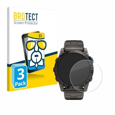 Immagine di brotect Pellicola Protettiva Vetro per Garmin D2 Mach1 Pro Protezione Schermo (3 Pezzi) [Durezza Estrema 9H, Chiaro]