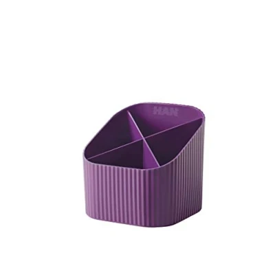 Immagine di HAN organizer da scrivania Re X LOOP say yes to 100% recycled, moderno e giovane design per tutti gli oggetti di cancelleria, lilla, 17238 957