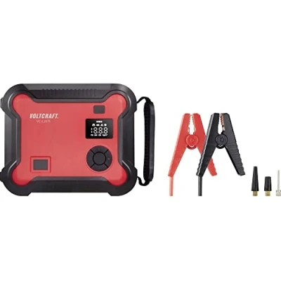 Immagine di VOLTCRAFT Sistema di accensione rapido VC CJS71 4in1 Jump Starter Starthilfegerät mit Kompressor 12180200 Corrente d
