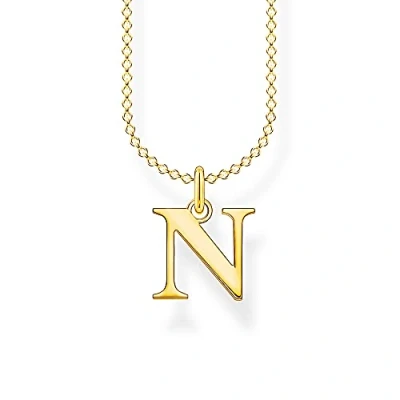 Immagine di Thomas Sabo Catena per collana argento sterling Non un gioiello Donna, Oro, 38cm 45cm KE2023 413 39 L45V