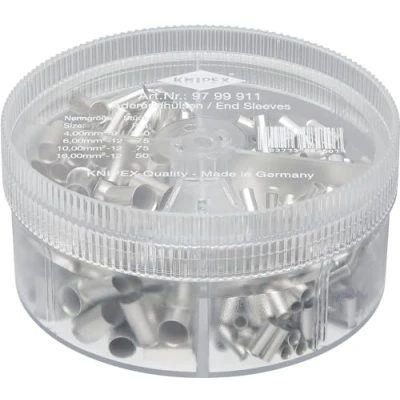 Immagine di Knipex 97 99 911 Assortimento Capicorda Non isolato 350 pz.