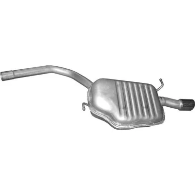 Immagine di POLMO 01.01 Marmitta Silenziatore posteriore per veicoli con catalizzatore AUDI: A4 B7 Avant