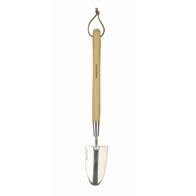 Immagine di Kent &amp; Stowe Pala da giardinaggio lunga giardino in acciaio inossidabile, paletta con manico frassino, lunghezza: 60 cm