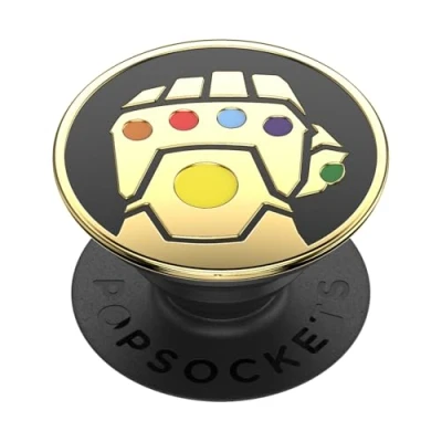 Immagine di PopSockets PopGrip Supporto e Impugnatura per Telefoni Cellulari Tablet con un Top Intercambiabile Enamel Infinity Gauntlet