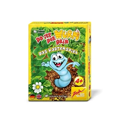 Immagine di Zoch zum Spielen da Ist der Wurm Drin, Il Gioco di Carte 2 a 5 Giocatori Ora Verme è in Movimento, dai 4 Anni, Multicolore, Small, 601105181