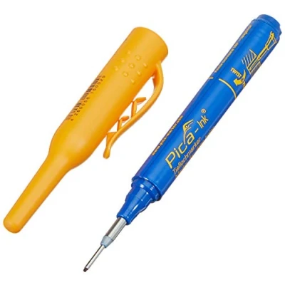 Immagine di Pica Lyra 150/41 Marker per Profondità, Punta Fine, Colore Blu, 1 pezzo