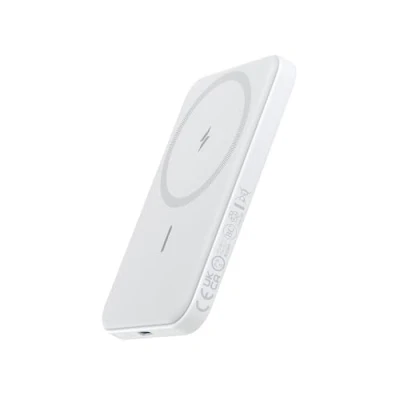 Immagine di Anker 621 Magnetic Battery (MagGo), power bank magnetico da 5000 mAh con cavo USB C, compatibile solo iPhone 13/13 Pro / 13 Max, 12/12 12 Max (bianco)