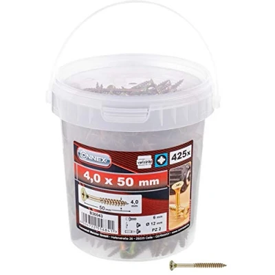 Immagine di Max Power B30043 Secchiello Viti Universale 4.0 x 50 Pezzi