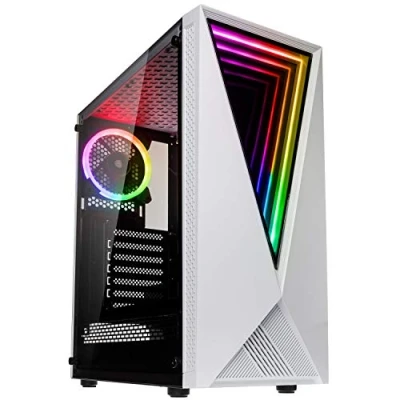 Immagine di Kolink VOID WHITE Midi Tower PC Case da gioco, Contenitore Bianco